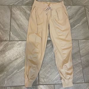 Lululemon Tan Dance Studio Full Length Joggers